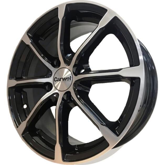 Carwel Beta 2022 Black Polished 6x15/4x98 D58.5 ET35  