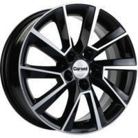 Carwel Saturn 2022 Black Polished 6x15/5x100 D57.1 ET38  