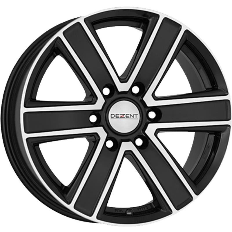 Dezent TJ dark 2021 Black/polished 8x17/6x114.3 D66.1 ET30  