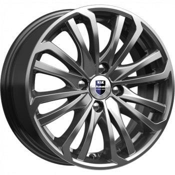 KiK Rim 2022 Dark Silver 6x15/4x100 D60.1 ET40  