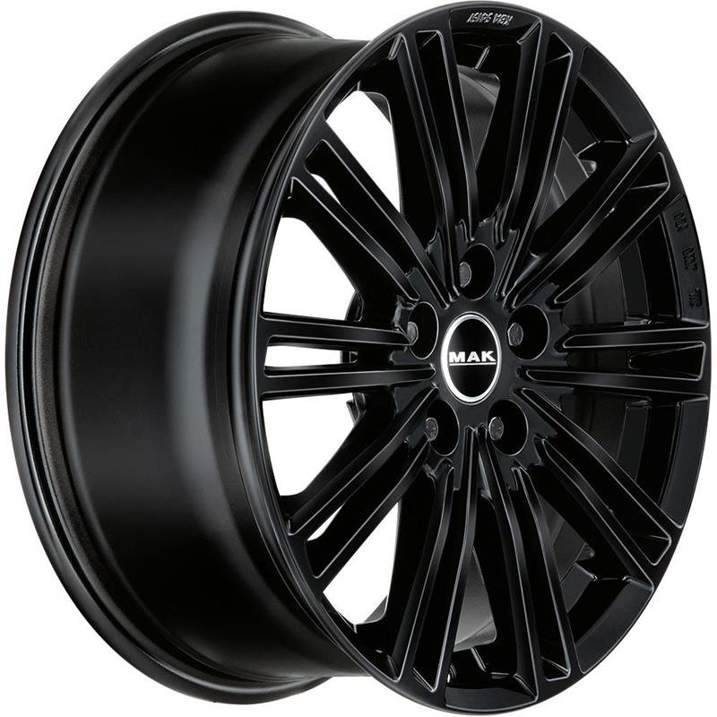 MAK York 2022 Gloss Black 8x19/5x120 D72.6 ET40  