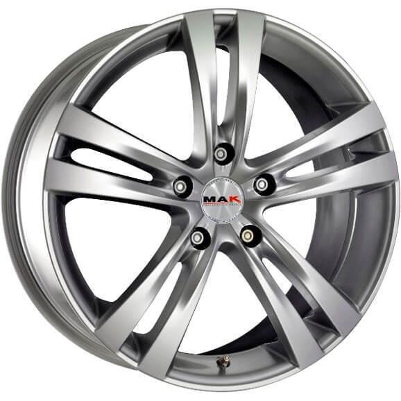 MAK Zenith 2022 Hyper Silver 8x17/5x112 D76 ET42  