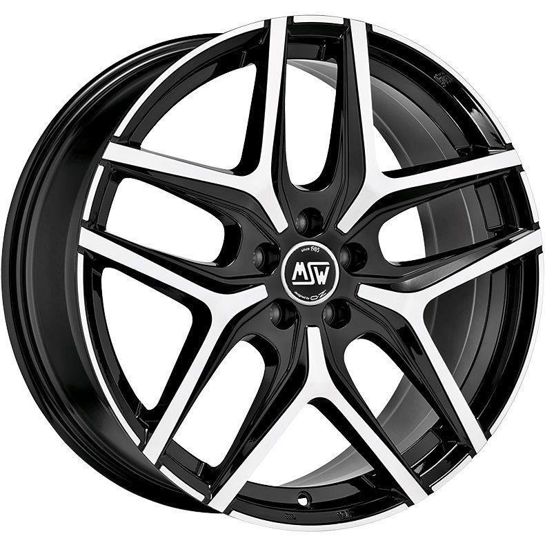 MSW 40 2022 Gloss Black Full Polished 8.5x20/5x114.3 D73.1 ET30  