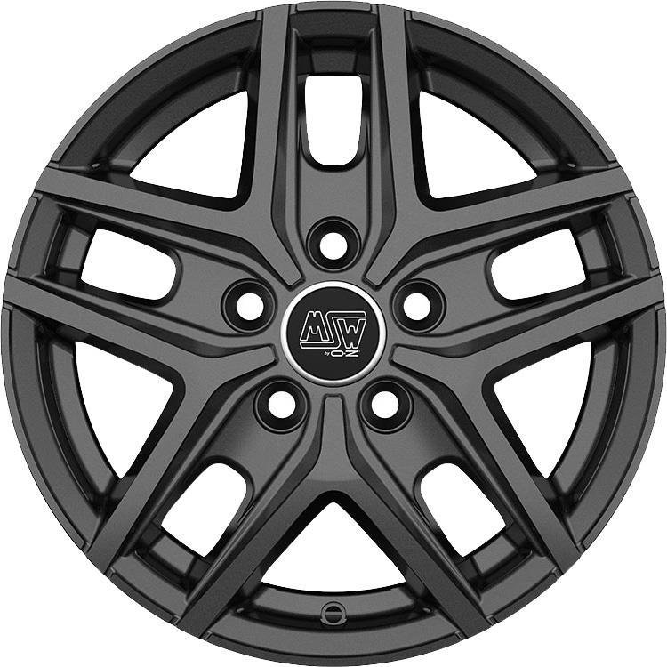 MSW 40 Van 2022 Gloss Dark Grey 6.5x16/5x118 D71.1 ET48  