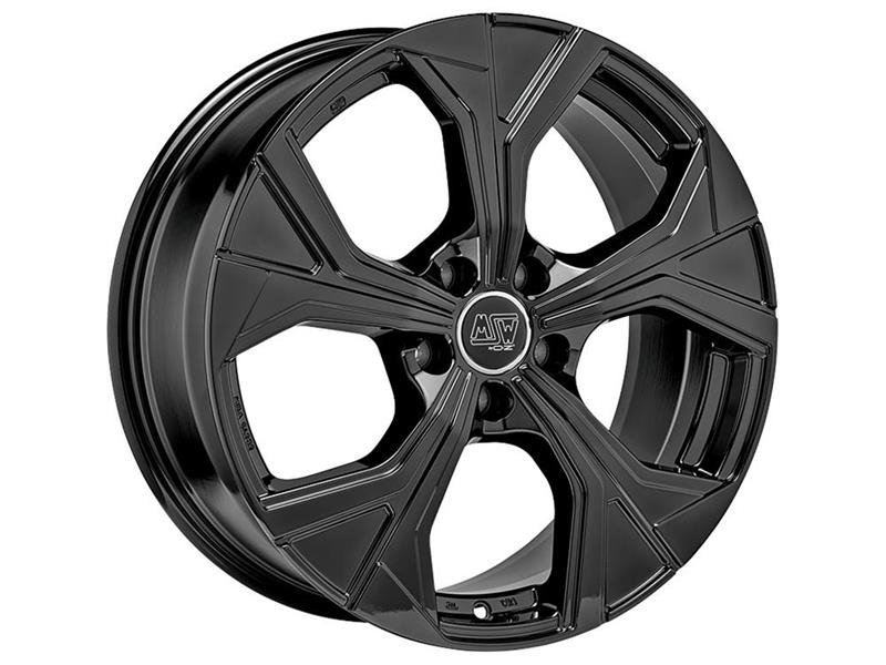 MSW 43 2022 Gloss Black 8x19/5x112 D73 ET40  