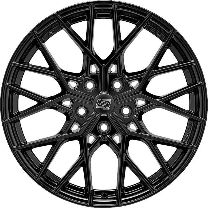 MSW 74 2022 Gloss Black 8.5x20/5x112 D73.1 ET28  