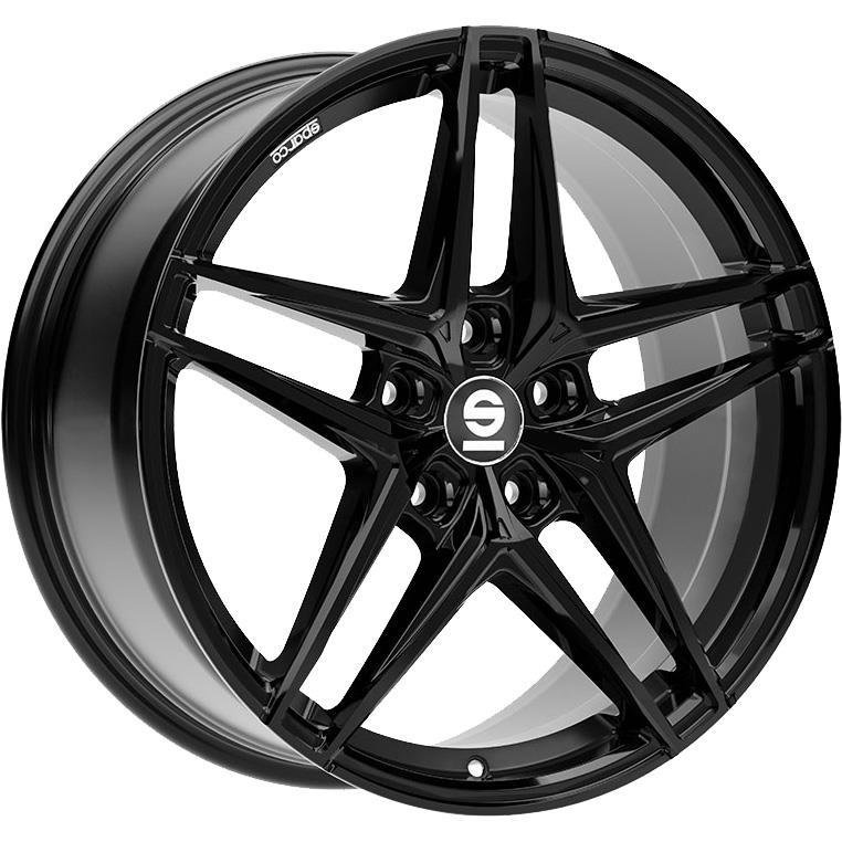 Sparco Record 2022 Gloss Black 8x18/5x120 D72.6 ET29  