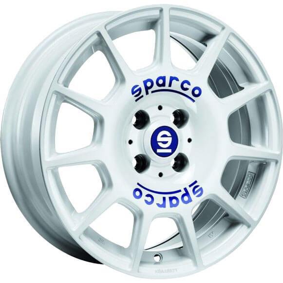 Sparco Terra 2022 White Blue Lettering 7x16/5x100 D56.1 ET50  