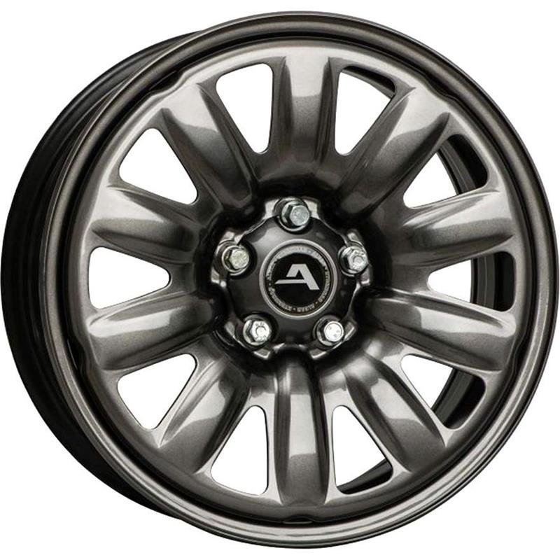 Alcar HybridRad 130310A With Cap 2022 Anthracite 6x16/5x100 D57.1 ET35  